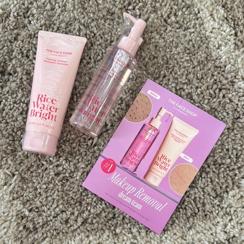 *NEW* The Face Shop Rice Water Bright Set - Picture 2 of 8